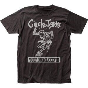 Circle Jerks 1988 Music Tour Unisex Retro Band T-Shirt 166